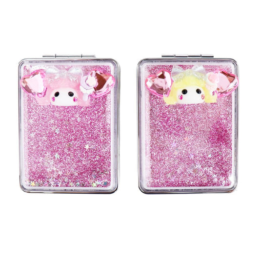 ピンク/魔法少女ほっぺちゃんコンパクトミラー