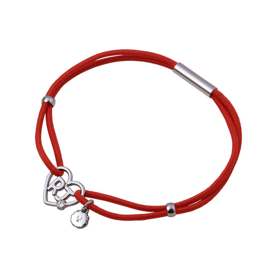BT21 RJ キャラクターチャーム付き ハートヘアゴム