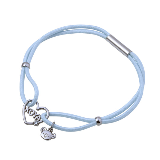 BT21 KOYA キャラクターチャーム付き ハートヘアゴム