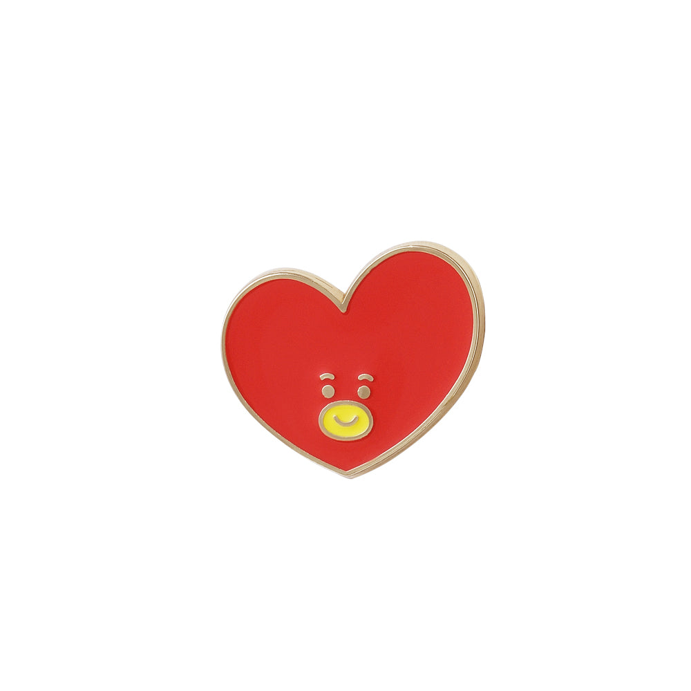 BT21 TATA フェイスピンバッジ
