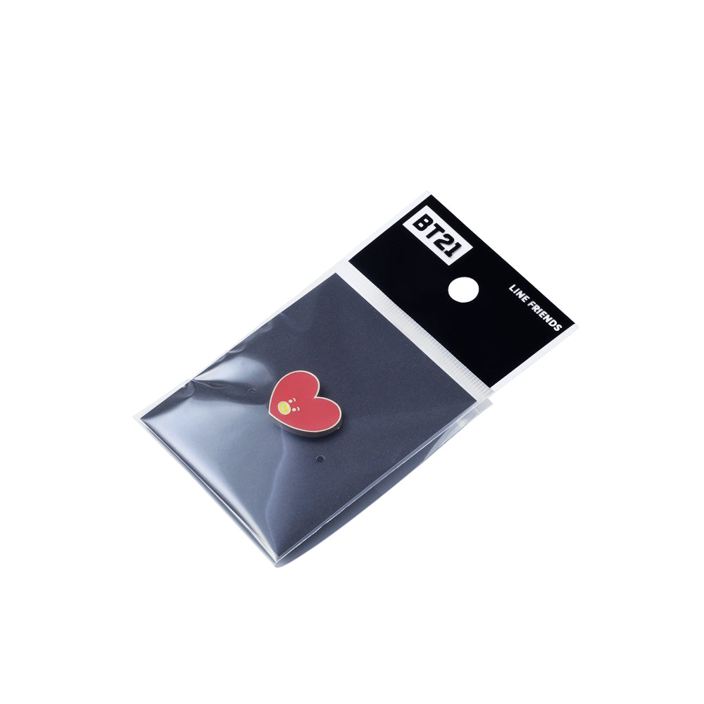 BT21 TATA フェイスピンバッジ