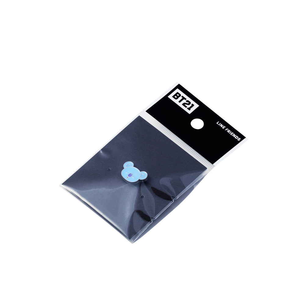 BT21 KOYA フェイスピンバッジ
