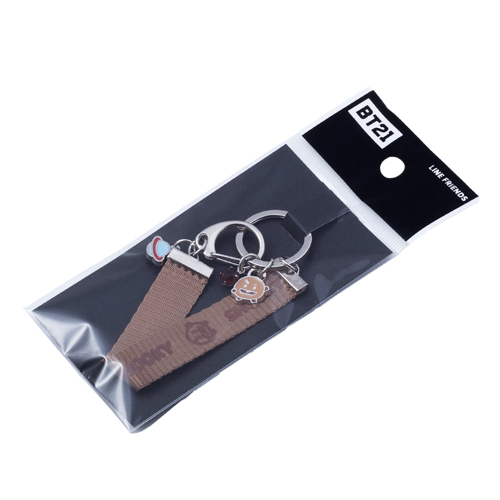 BT21 SHOOKY ストラップ付きバッグチャーム