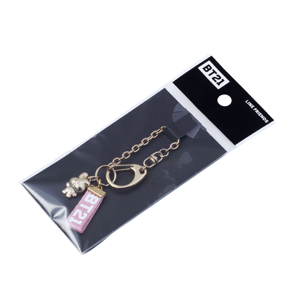BT21 COOKY メタルバッグチャーム 立体キャラクター