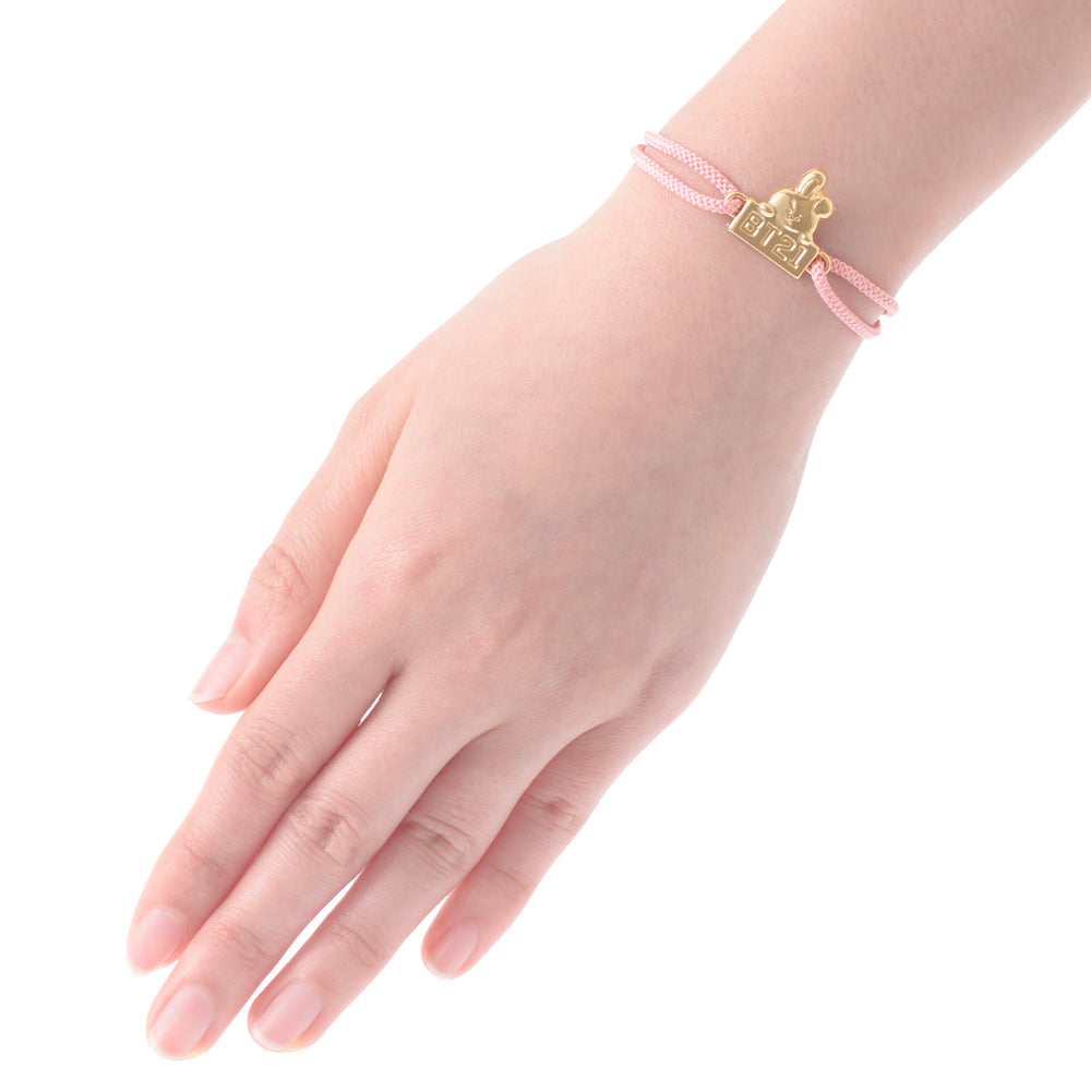 BT21 COOKY メタルチャームコードブレス