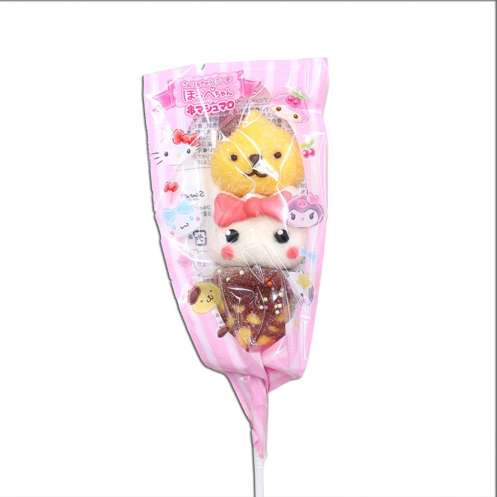 ポムポムプリン x ほっぺちゃん串マシュマロ