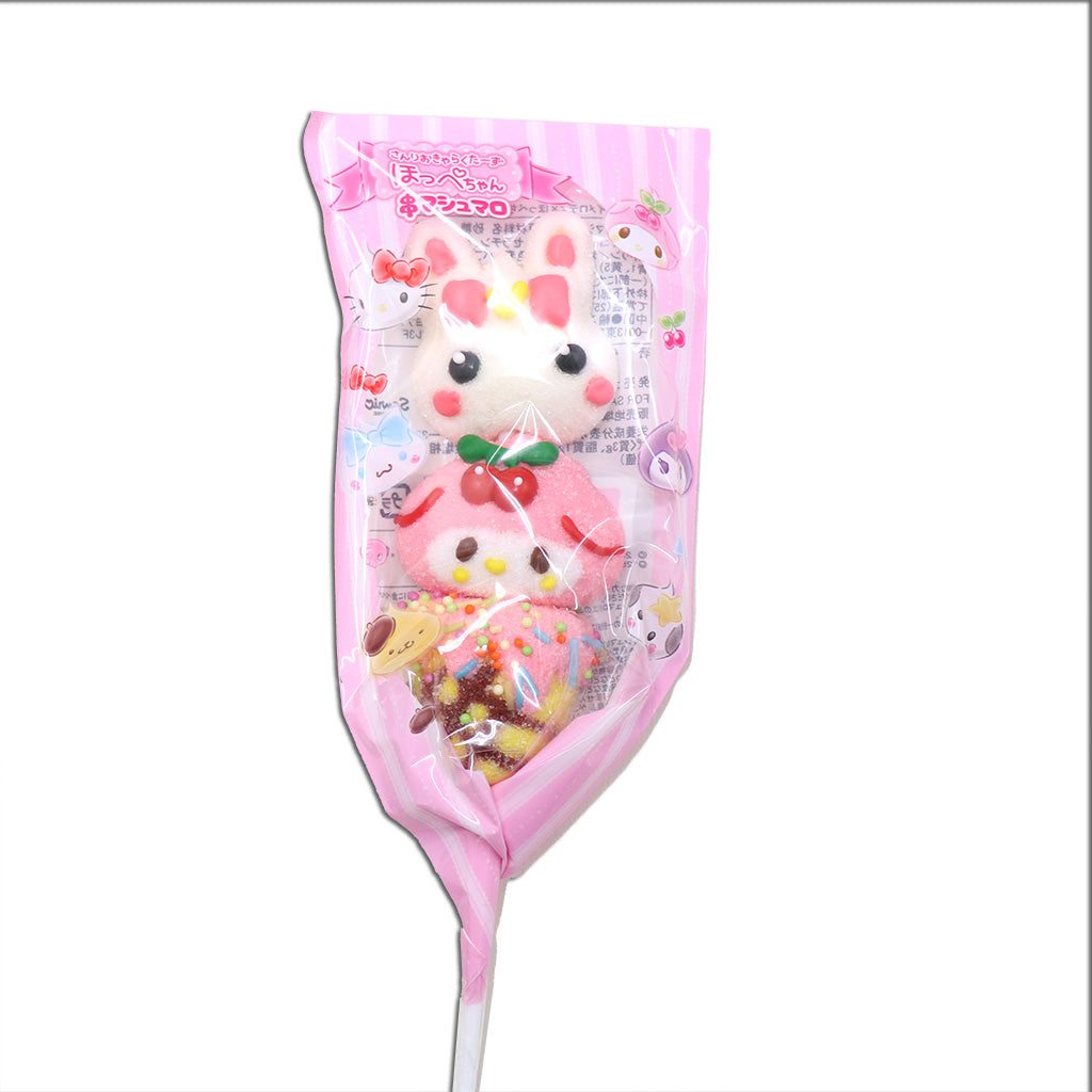 マイメロディ x ほっぺちゃん串マシュマロ