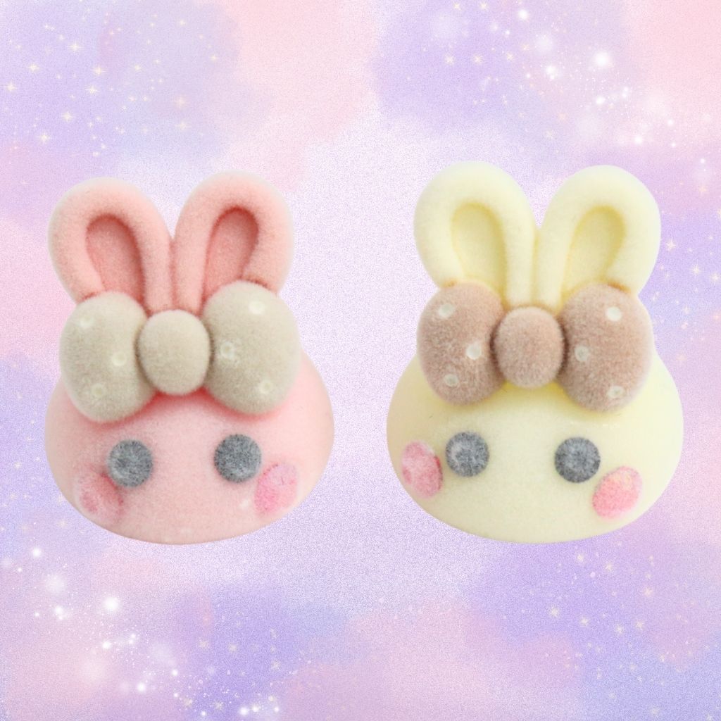 ふわふわウサギデカほっぺちゃん オブジェ