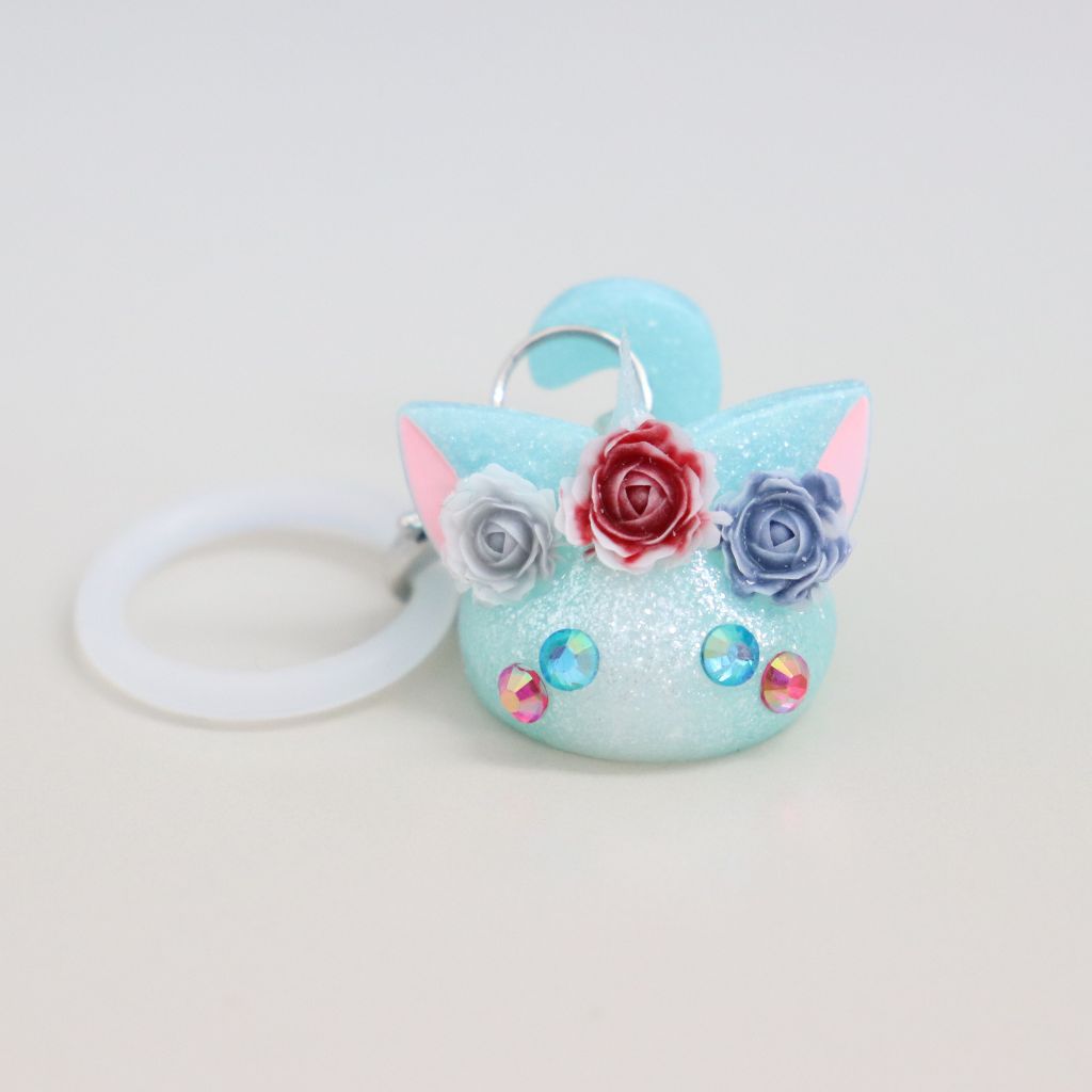 グリッターキャッツめじるしキーホルダー