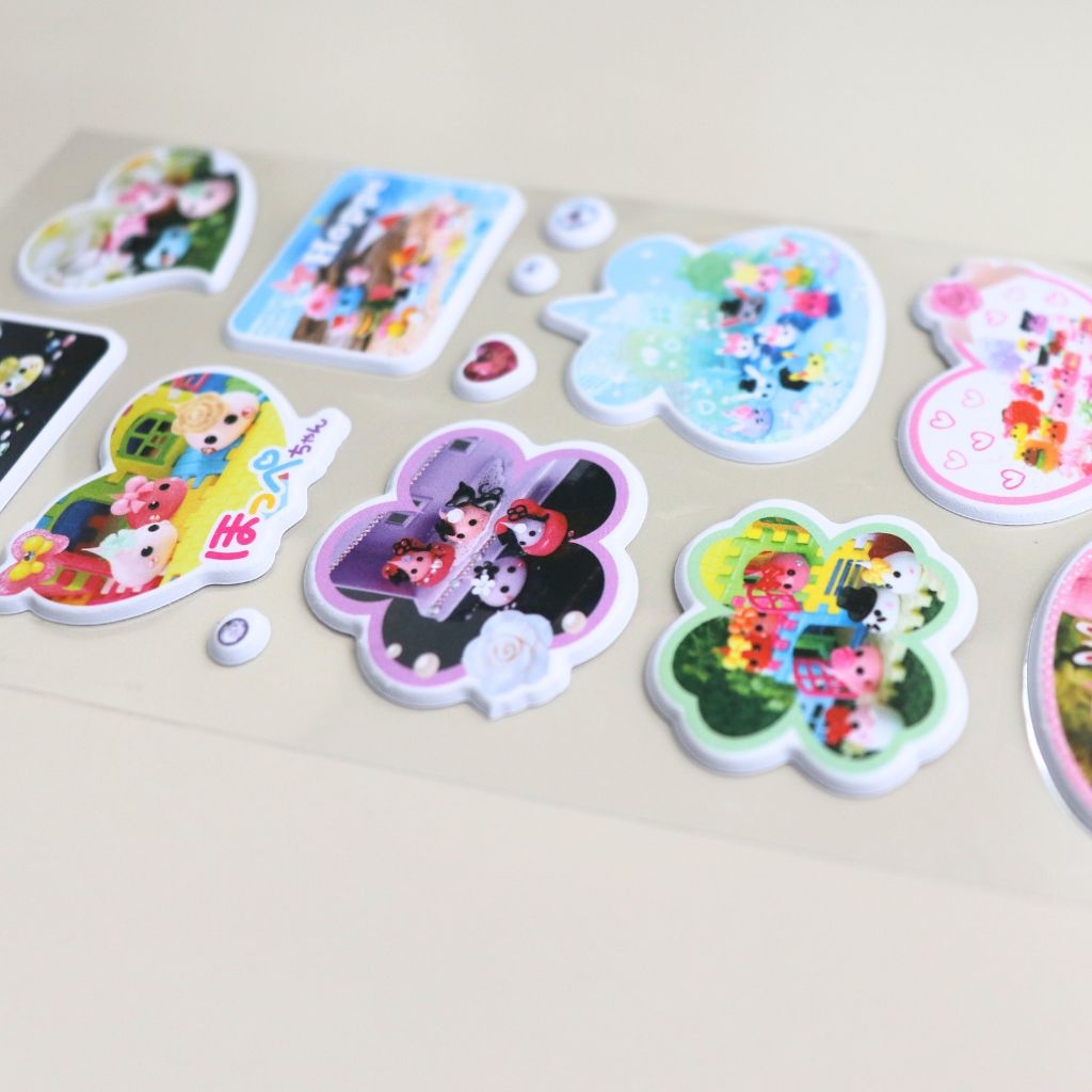 B-8/マシュマロシール/ほっぺ集合