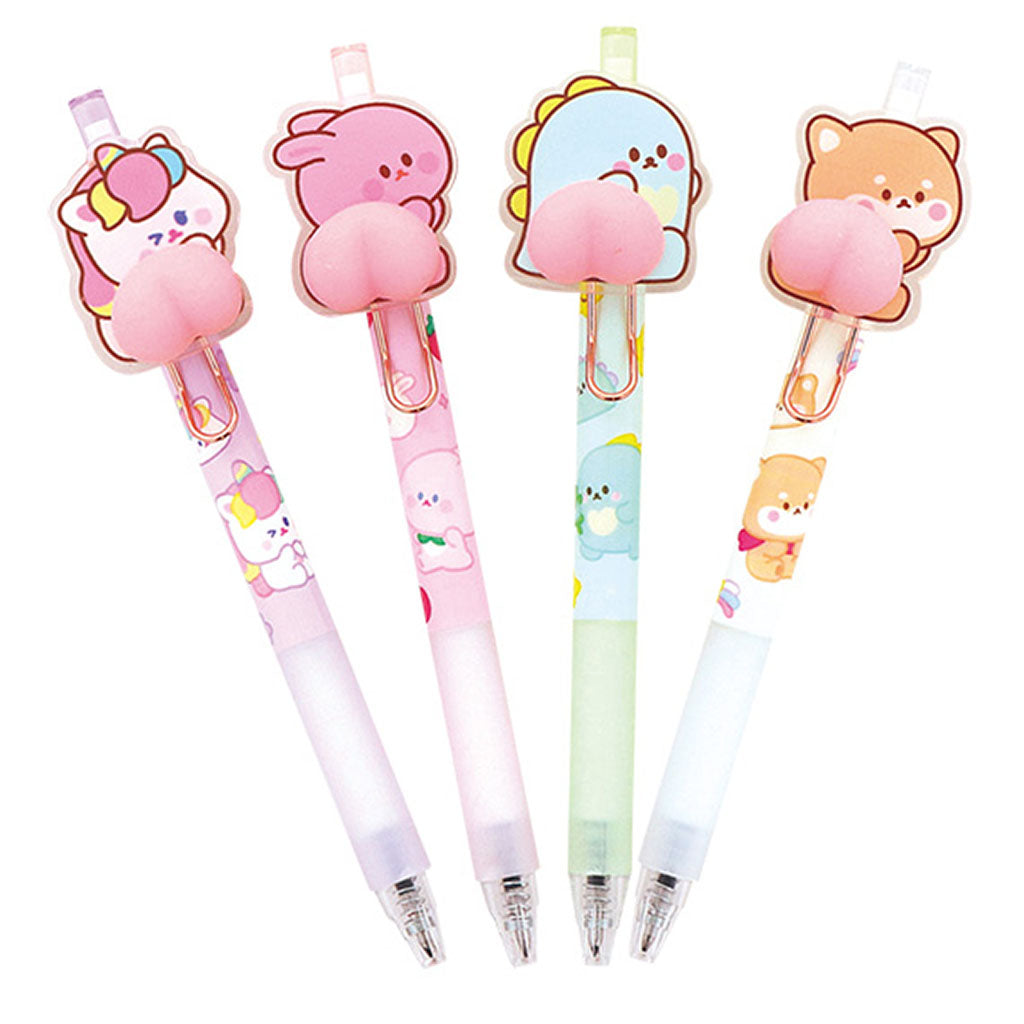 むにむにお尻付きアニマルボールペン/1本売り