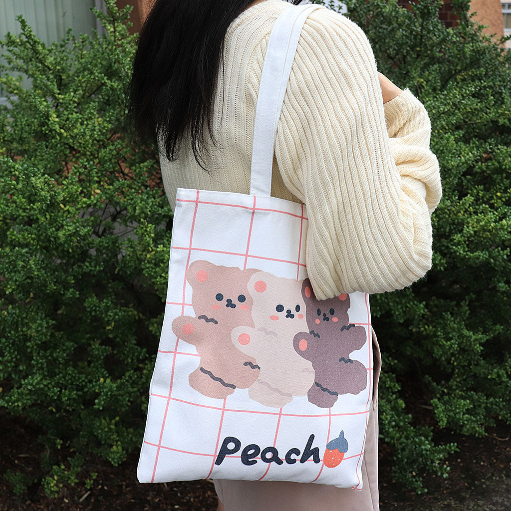 もこもこクマさんトートバッグ