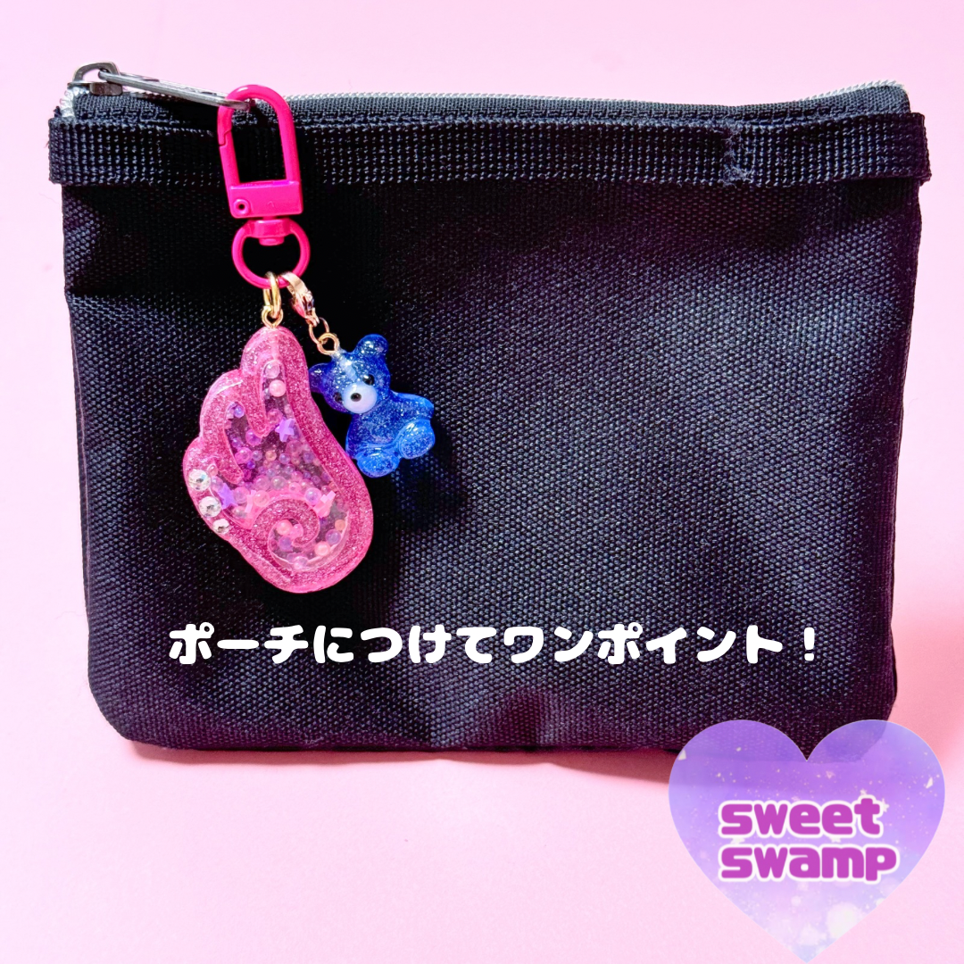 天使の羽シャカシャカキーホルダー/2個セット