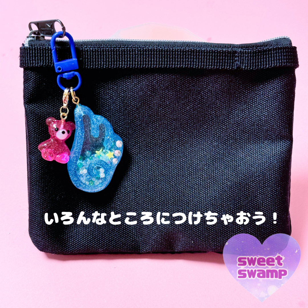 天使の羽シャカシャカキーホルダー/2個セット