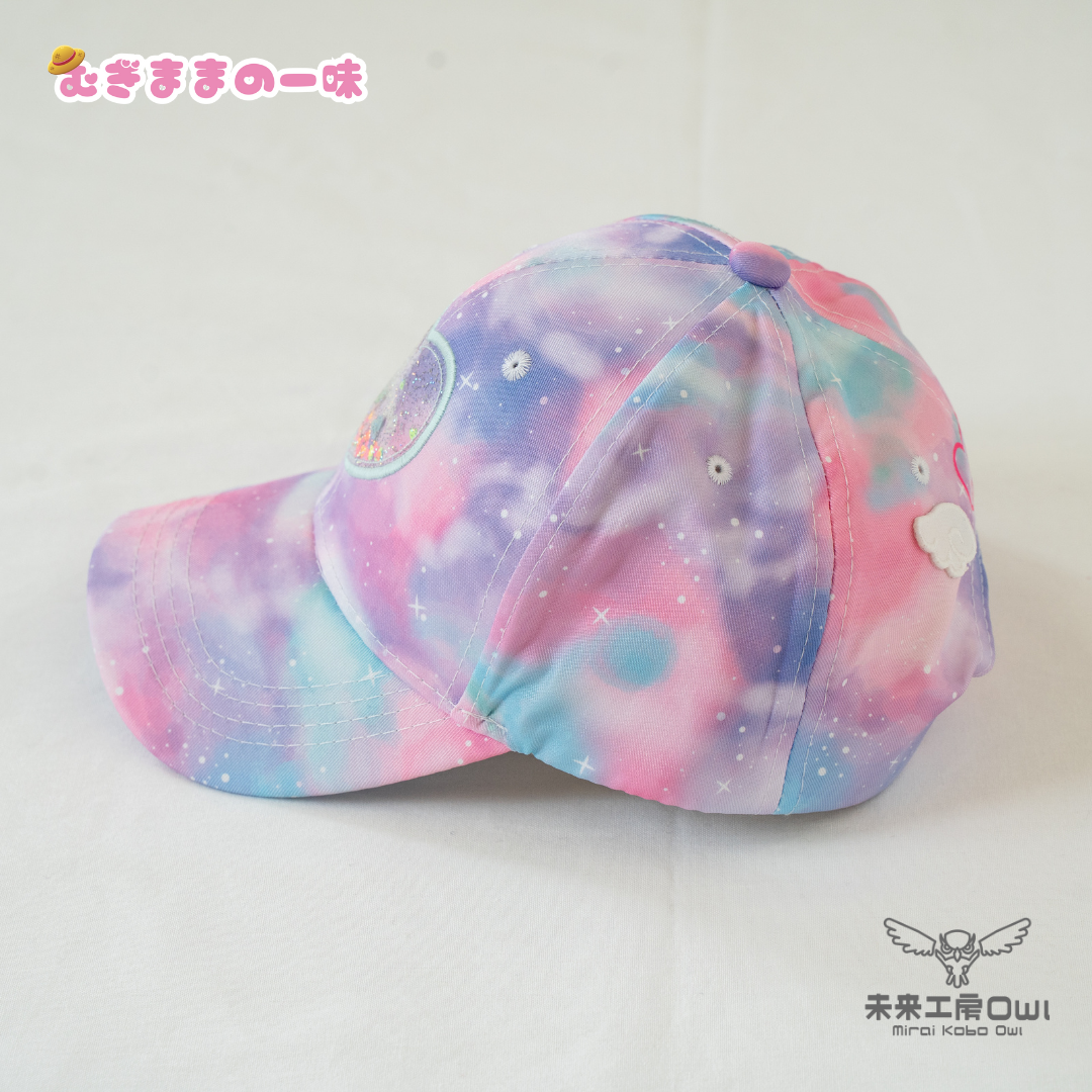 ゆめかわハートシェーカーキャップ サン宝石限定 天使の羽ワッペン付き