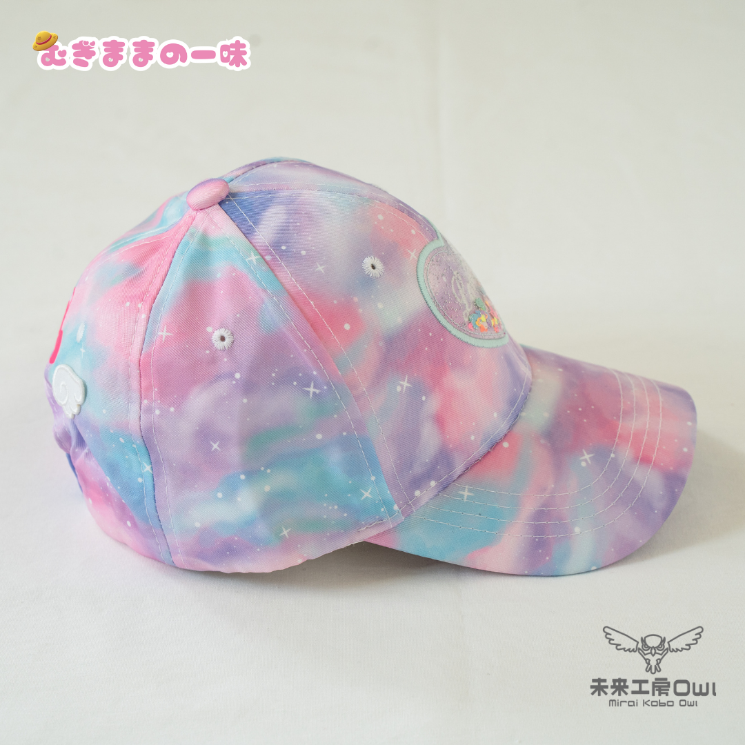 ゆめかわハートシェーカーキャップ サン宝石限定 天使の羽ワッペン付き