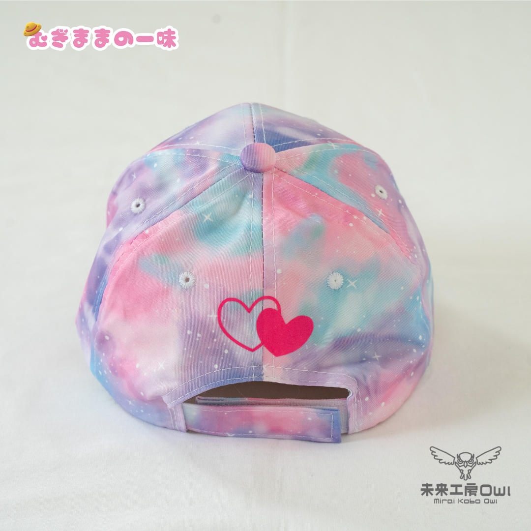 ゆめかわハートシェーカーキャップ サン宝石限定 天使の羽ワッペン付き