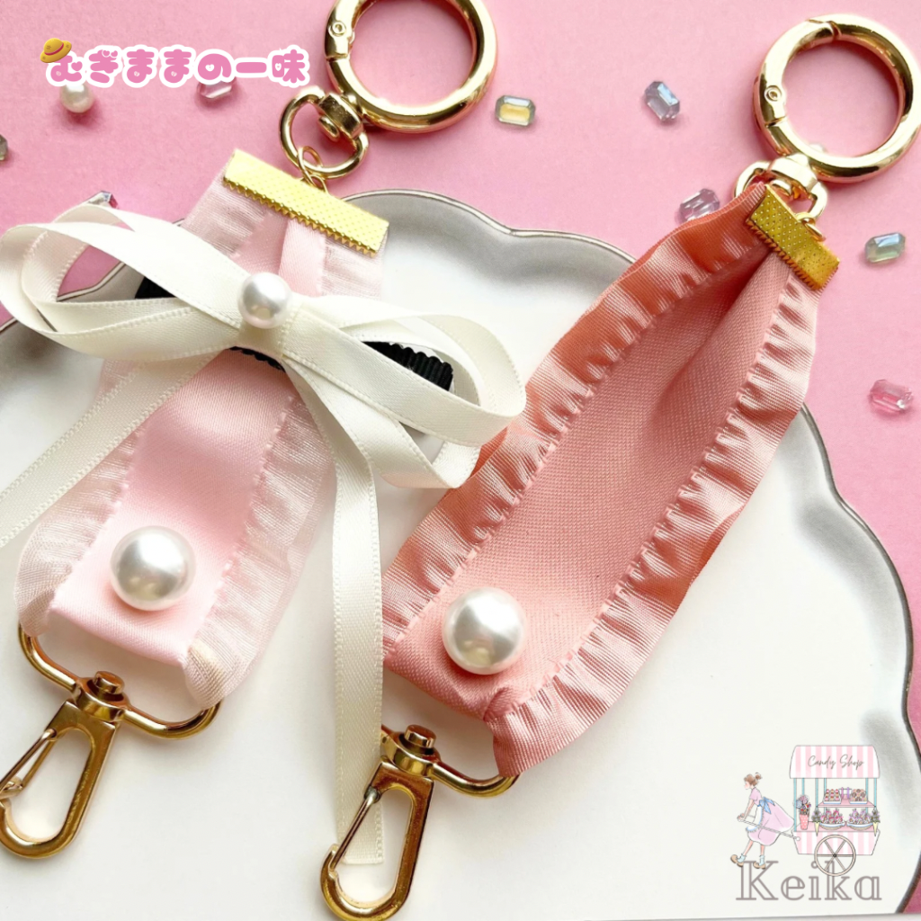 【限定】落ちないヘアクリップ と持ち運びキーホルダーのセット