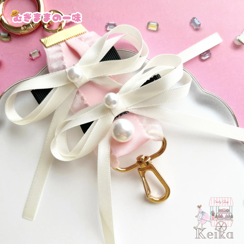 【限定】落ちないヘアクリップ と持ち運びキーホルダーのセット