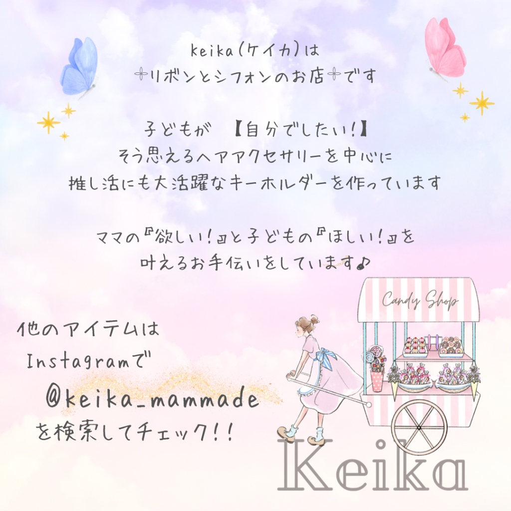 【限定】落ちないヘアクリップ と持ち運びキーホルダーのセット