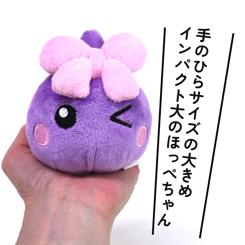 ほっぺちゃん マスコットキーチェーン /パープル