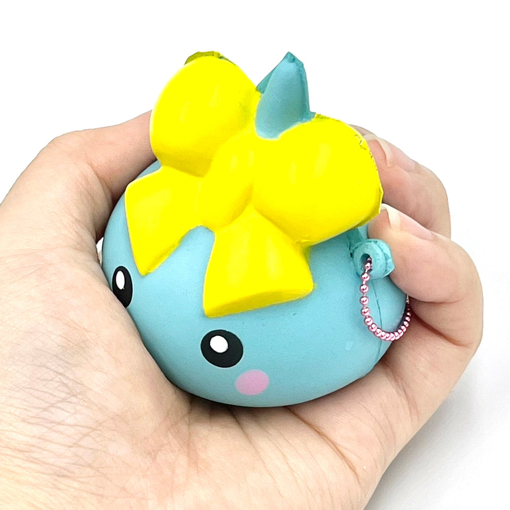 ほっぺちゃん スクイーズ/ブルー