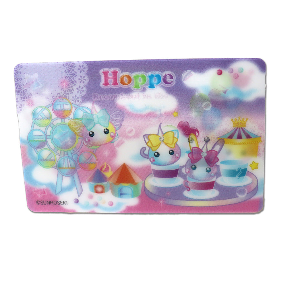 ほっぺちゃん レンチキュラー ステッカー 遊園地