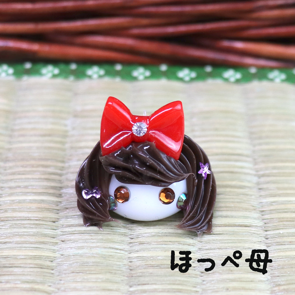 SNSで話題のほっぺちゃんコンプリートセット(落ち武者・ほっぺ母・肌色ほっぺ)/ストラップ