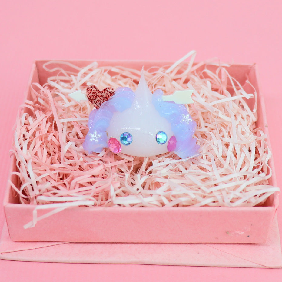 君に一目ぼれ?落ち武者デカほっぺちゃん/ストラップ
