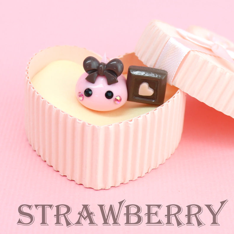 イチゴハートチョコほっぺちゃん/ストラップ