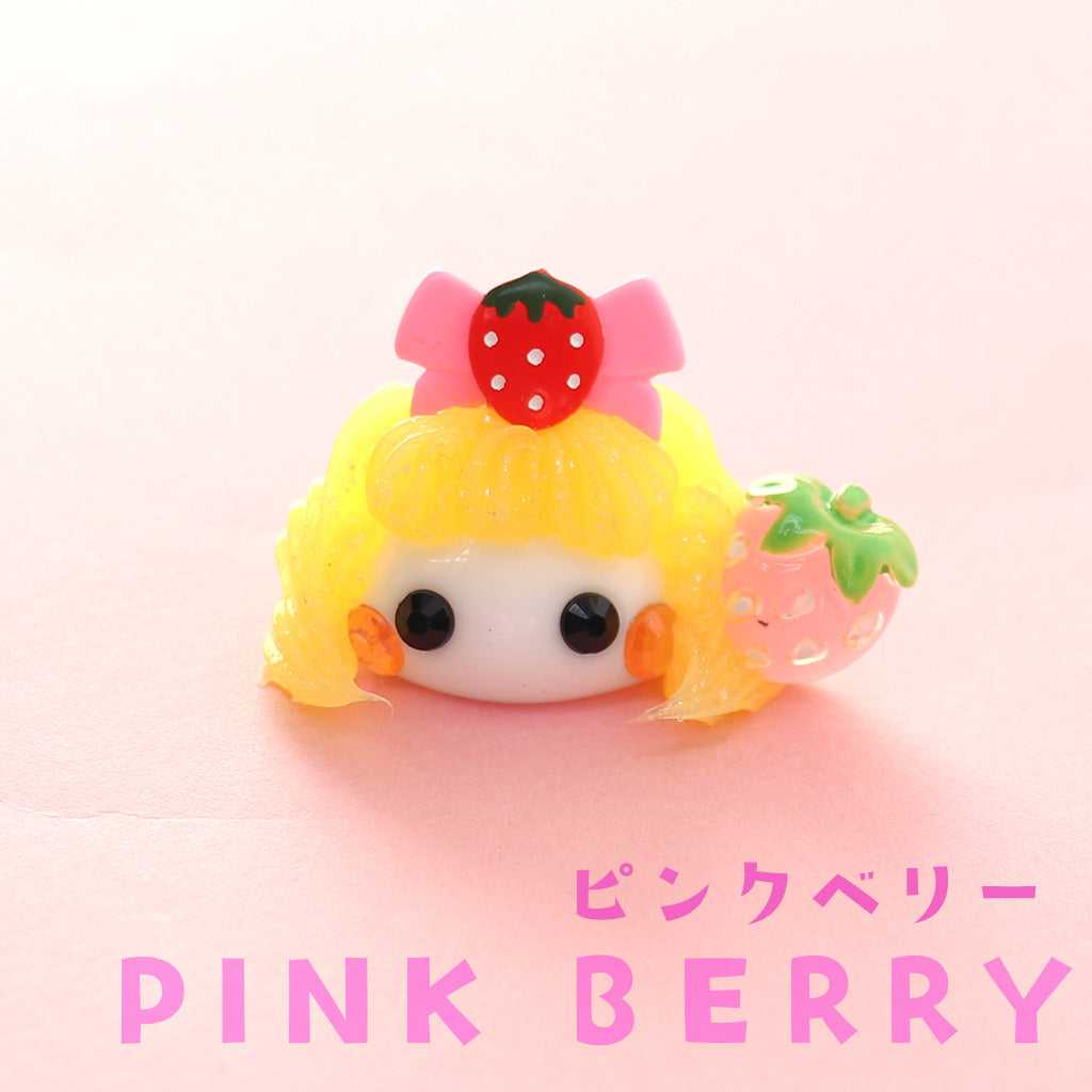 ピンクベリーほっぺちゃん/ストラップ