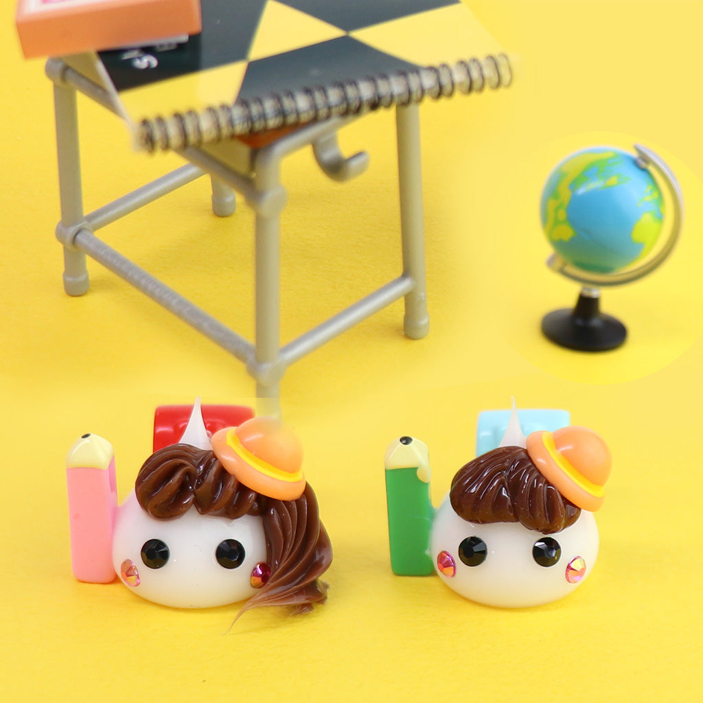 ピカピカの1年生★入学ほっぺちゃん赤ランドセル/ストラップ