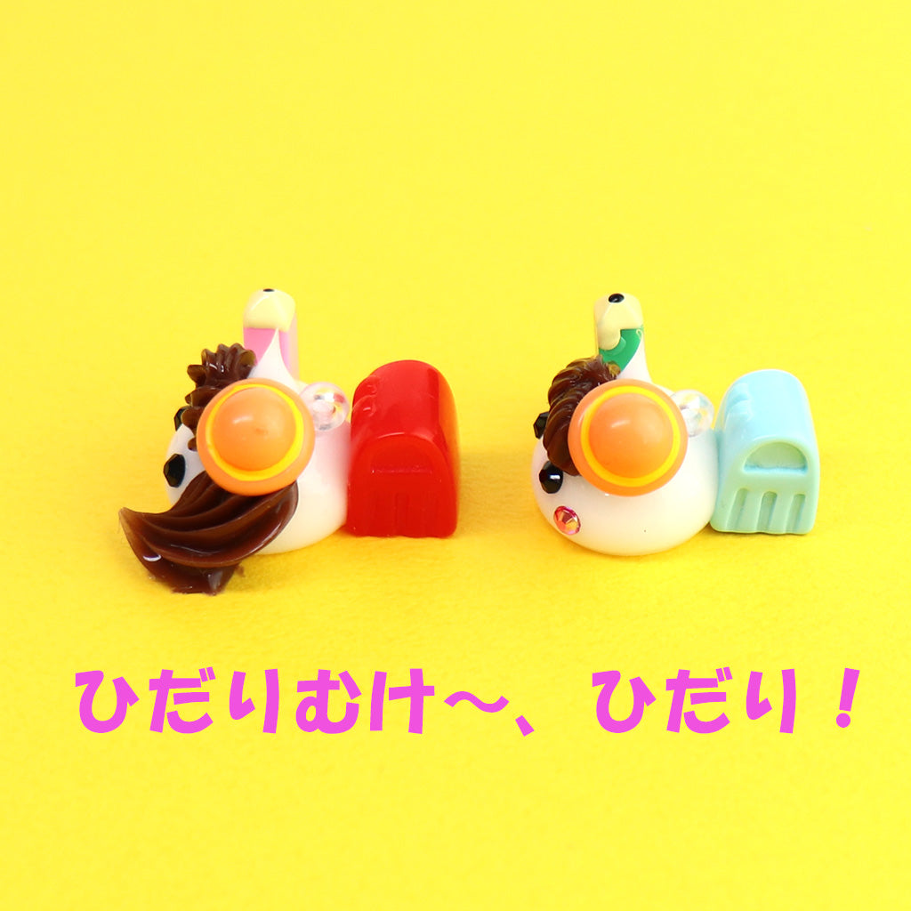 ピカピカの1年生★入学ほっぺちゃん赤ランドセル/ストラップ