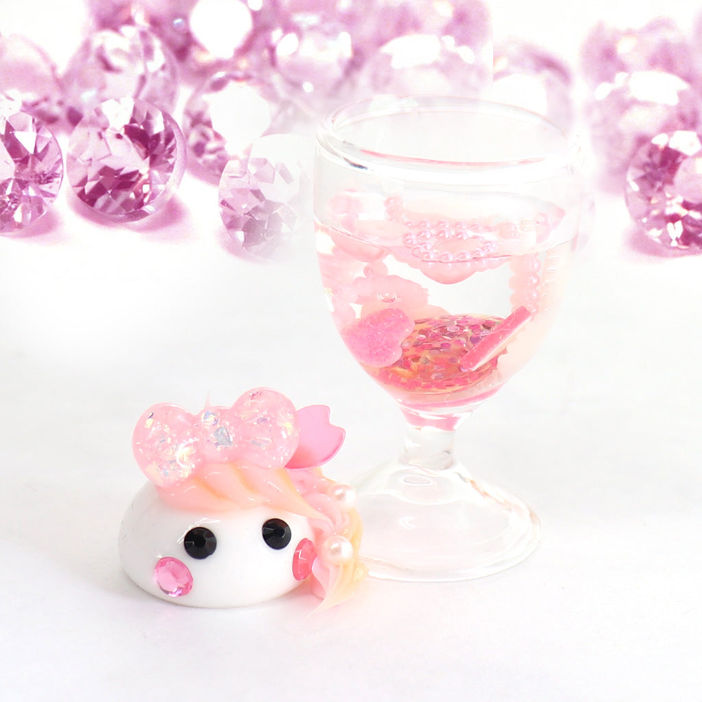 プリンセスシリーズ?桜の花びらほっぺちゃん/デカ/ストラップ