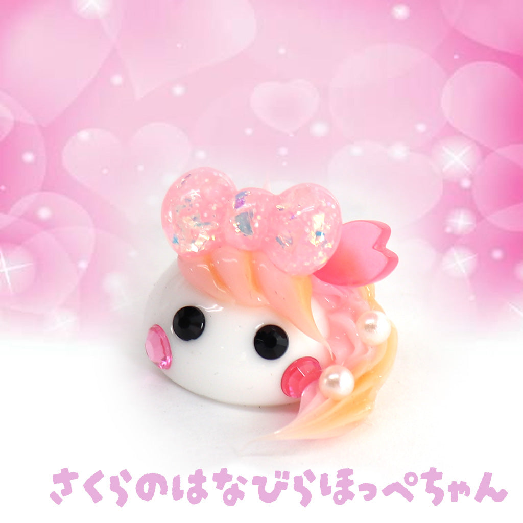 プリンセスシリーズ?桜の花びらほっぺちゃん/デカ/ストラップ