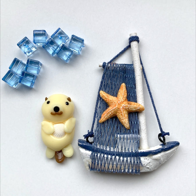 すぐ飾れる☆夏キャラのオブジェセットB/1セット売り
