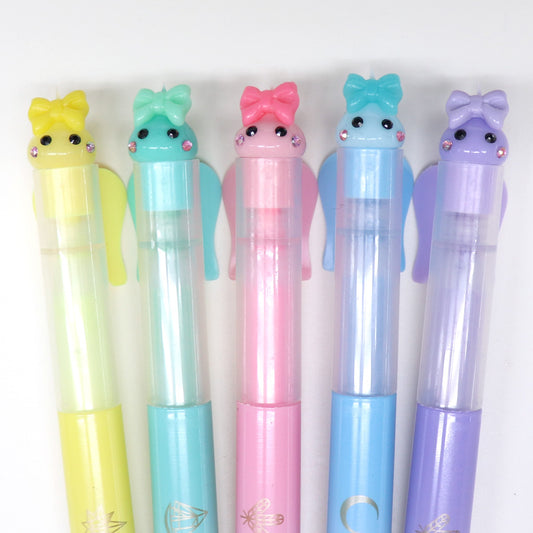 ほっぺちゃんつき/蛍光ペン5本セット