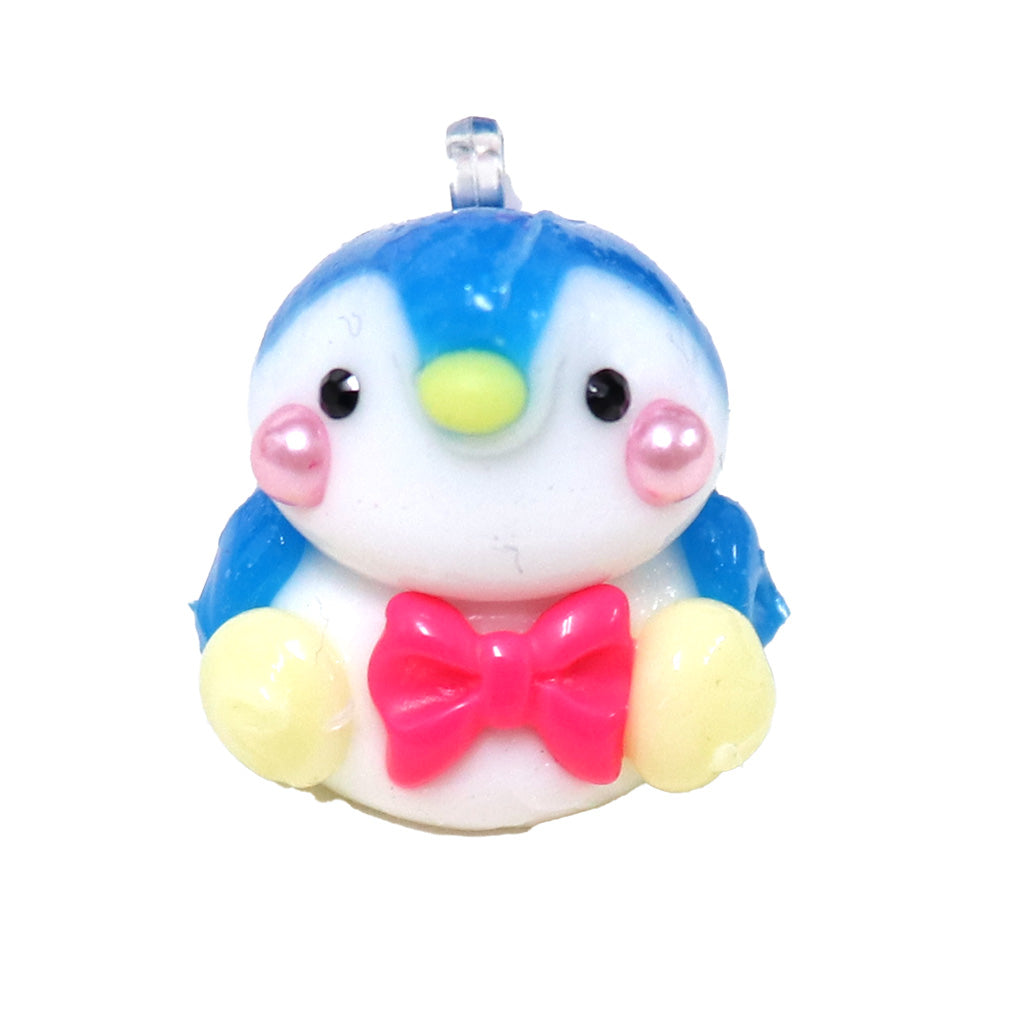 マシュコット ペンギン/マシュコットのシリコンストラップ付き
