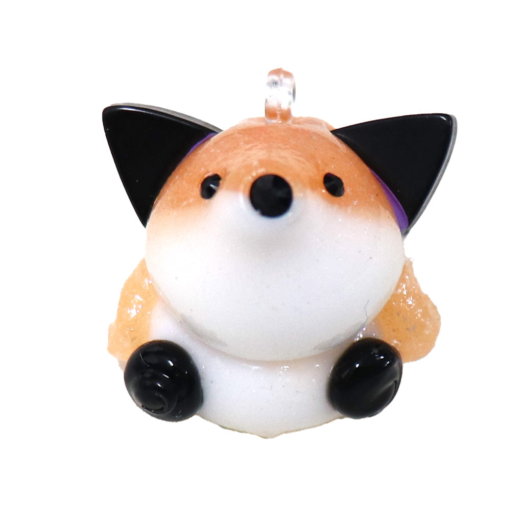マシュコット キツネ/マシュコットのシリコンストラップ付き