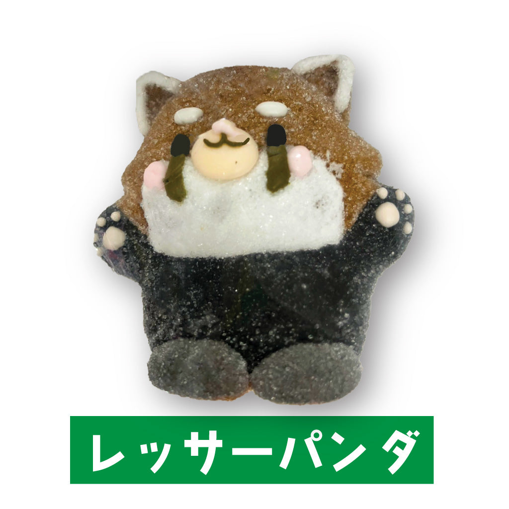 マシュコット レッサーパンダ/マシュコットのシリコンストラップ付き