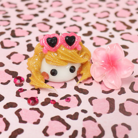 巻きおろし美白ほっぺちゃん/ストラップ/デカ