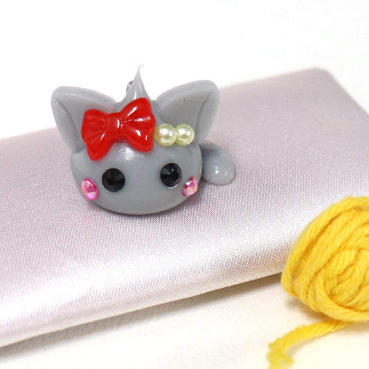 ブリティッシュキャットほっぺちゃん ストラップ