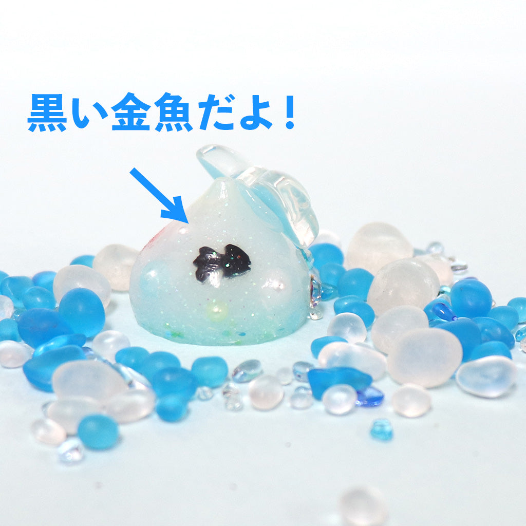 金魚鉢ほっぺちゃん オブジェ /デカ