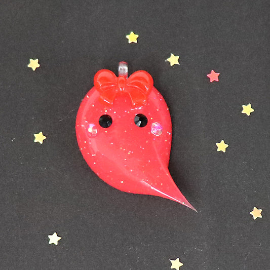 担当カラー赤★おばけちゃんストラップ