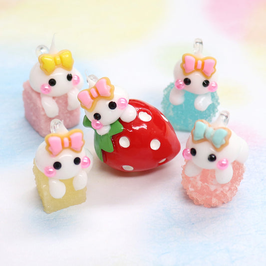 乗っかりほっぺちゃんストラップ