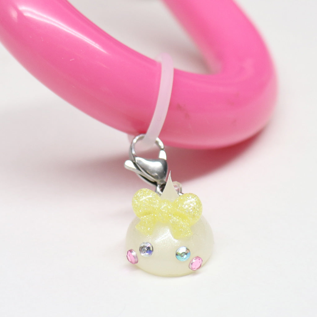 イエローパールほっぺちゃん★目印アクセサリー