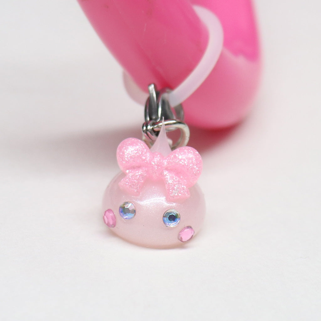 ピンクパールほっぺちゃん★目印アクセサリー