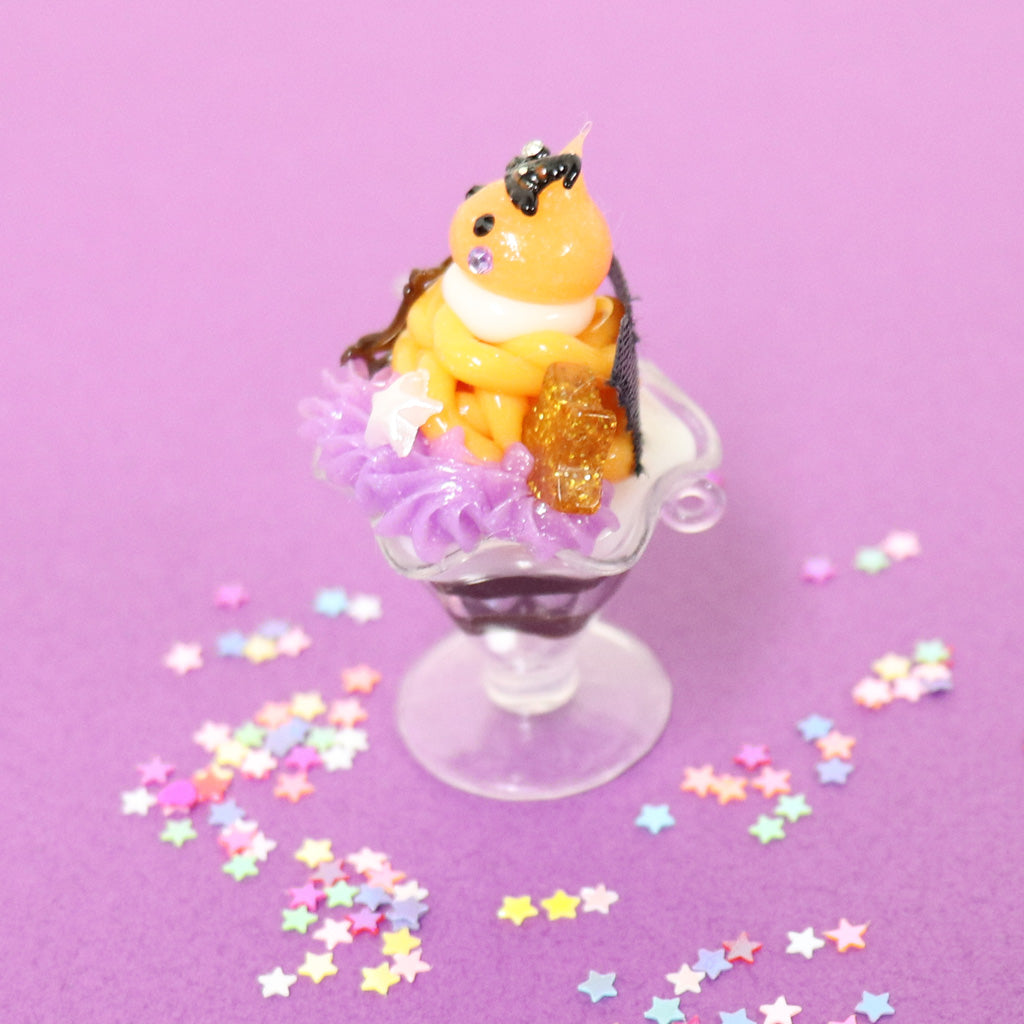 ~魔女が作ったお菓子~モンブランパフェほっぺちゃん ストラップ