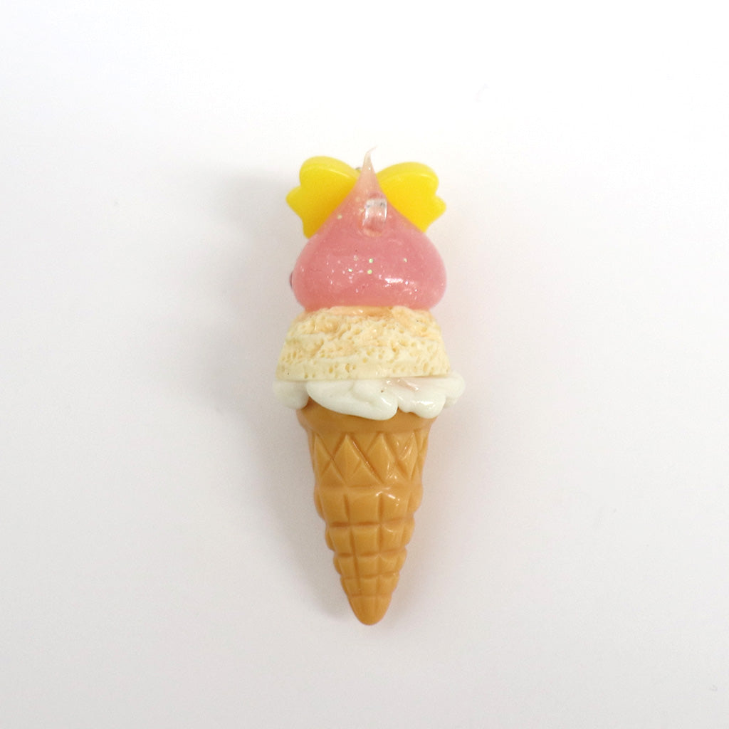 高知限定/アイスクリン風蓄光ほっぺちゃんストラップ