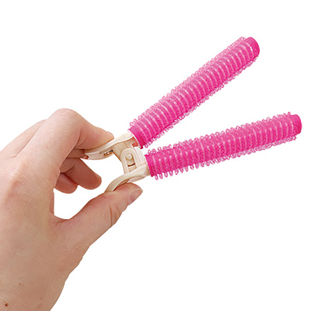 面ファスナーのクリップ型前髪カーラー/1個売り